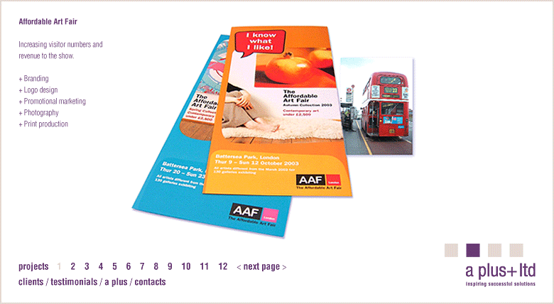 A Plus Clients - Affordable Art Fair 